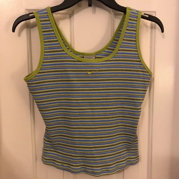 nike ribbed tank top